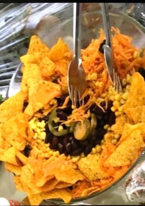 صورة لوصفة سلطة الناتشوز 🧀🥗