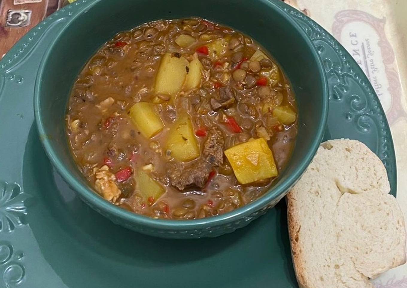 Cazuela de lentejas