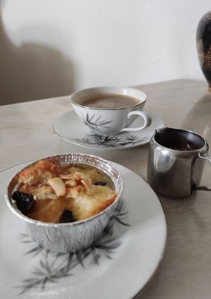 Foto resep Chocolate custard for breadpudding