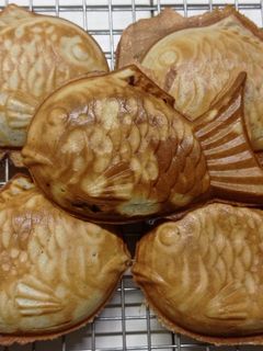 Foto resep (Sourdough Discard) Banana Mochi Taiyaki