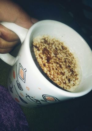 A picture of Frothy coffee.