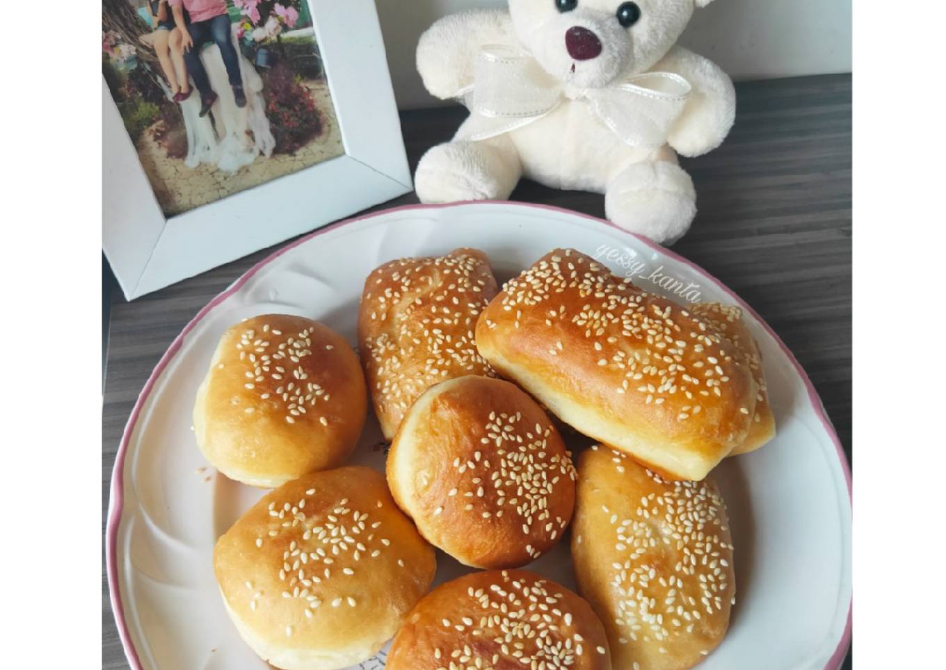 Odading mang oleh (kue bantal)