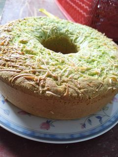 Foto resep Bolu pandan santan lembut bangett