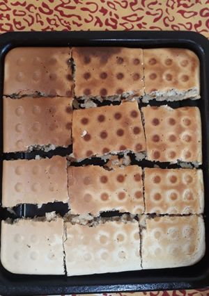 Una foto de Waffles rápidos con wafflera essen
