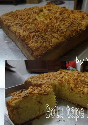 Foto resep Bolu tape keju irit
