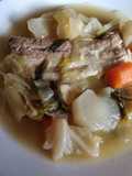 Sopa de col y verduras