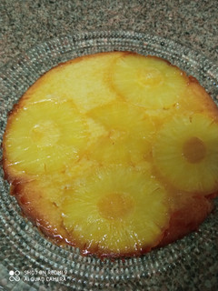 Una foto de Pastel de Piña invertido
