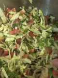 Ensalada de Repollo para Acompanar El Mole