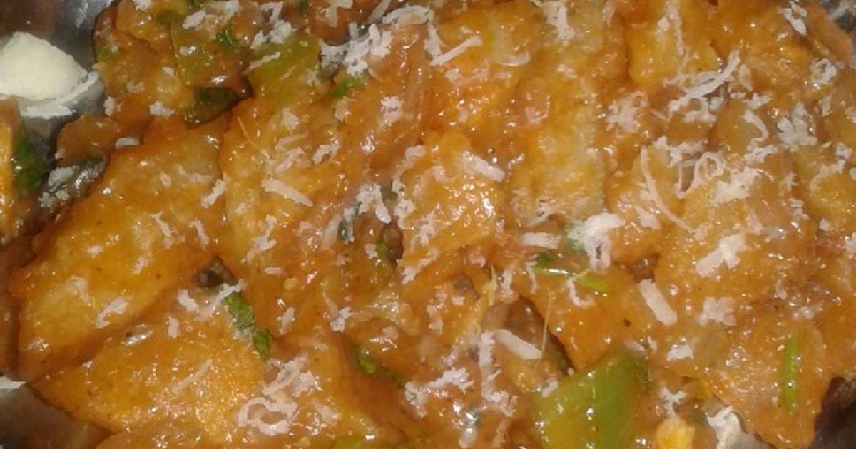 Cheese chilli potato Recipe by Reshma Ramnani - Cookpad