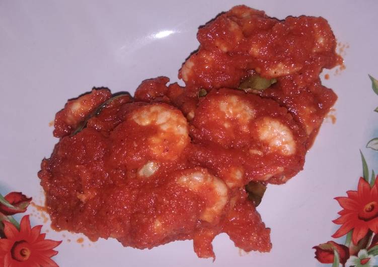 Cara Memasak Cepat Udang Balado #52 Paling Enak