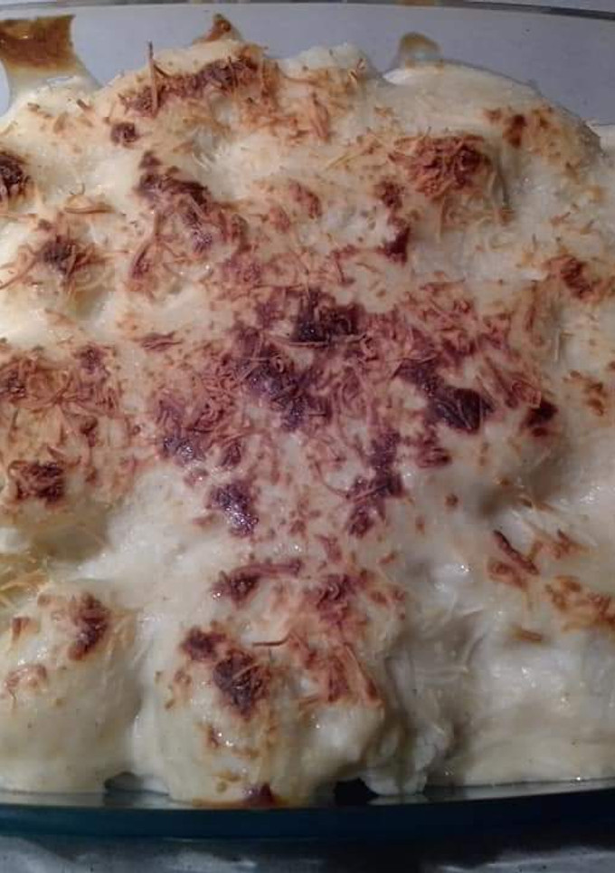 Una foto de Coliflor con bechamel