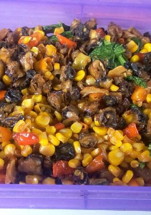 Foto resep Tumis Kerang jagung pedas