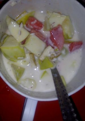 A picture of Yogurt mix.