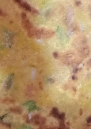 A picture of Missi Roti.