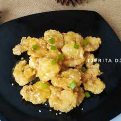 รูปของ Udang Tepung Saos Madu
