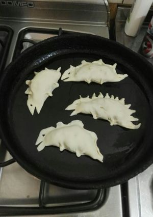 Una foto de Empanadas jurásicas!