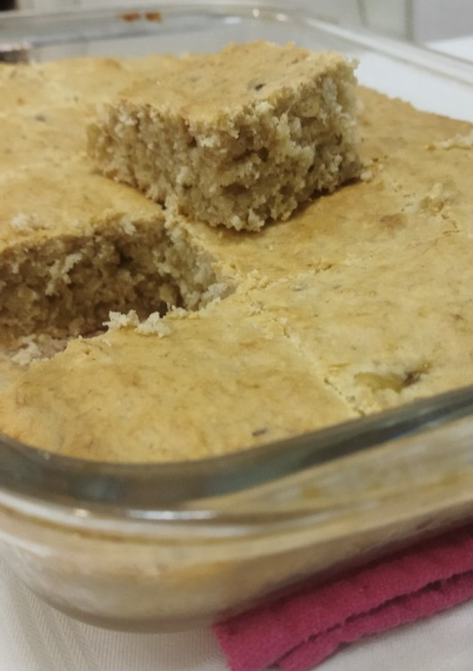 Una foto de Torta de avena y banana