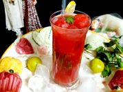 A picture of watermelon mocktails