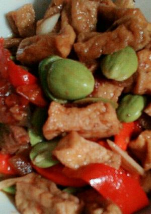 Foto resep Oseng oseng tahu pete daging sapi