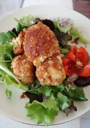 Foto di Polpettine patate scalogno e cornflakes