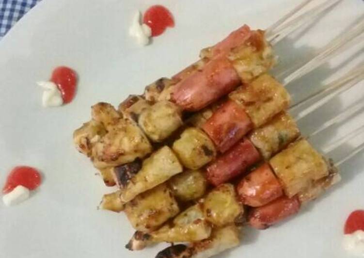 Easiest Way to Prepare Super Quick Homemade 5) Sate Campur Az Zikra
