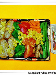 壽司沙拉便當 的食譜成品照片