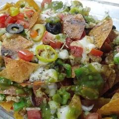 A picture of Classic nachos.