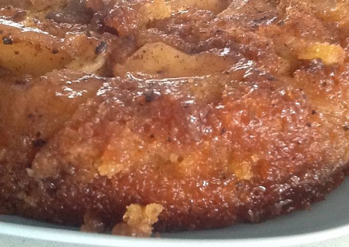 Simple Way to Make Perfect West Country Apple Upside-down cake