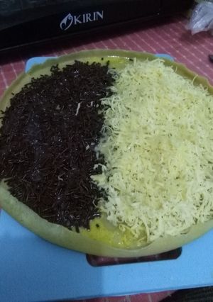 Foto resep martabak manis keju meses