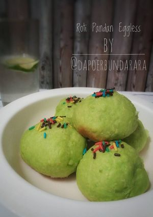 Foto resep Roti Pandan Eggless(No telur) #rabubaru