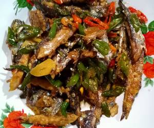 Resep mudah Oseng Pindang Lombok Ijo Gurih Mantul