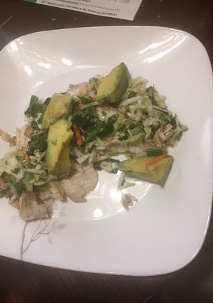 A picture of Naked fish tacos.