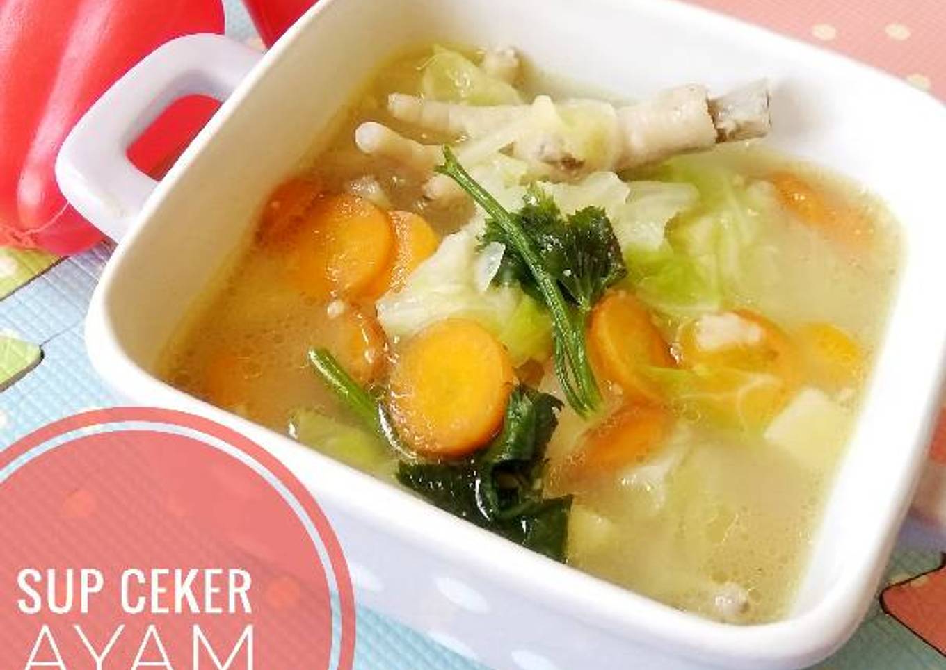 Sup ceker ayam simple #rabubaru #bikinramadhanberkesan