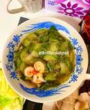 Canh mướp hương nấu tôm 🍤