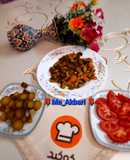 🌱غذای ساده و خوشمزه اردور با قارچ