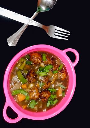 वेज मंचूरियन (veg manchurian recipe in Hindi) रेसिपी मुख्य फोटो