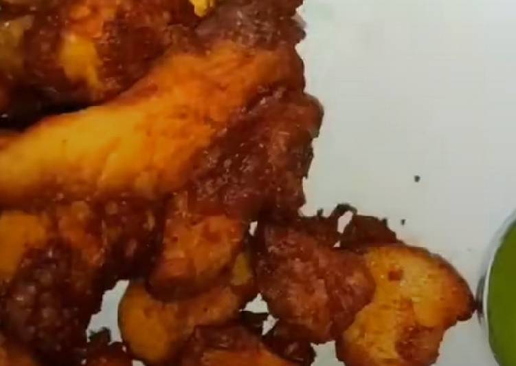 Simple Way to Prepare Favorite Crispy Chicken Pakora