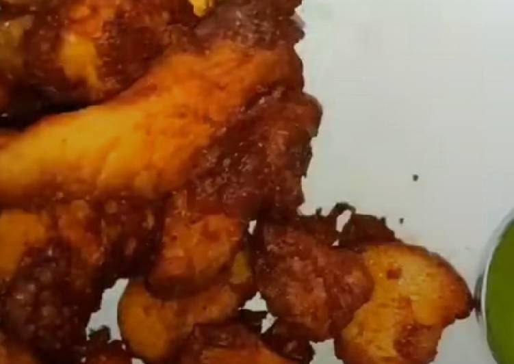 Steps to Prepare Speedy Crispy Chicken Pakora