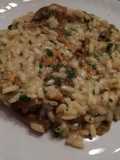 Risotto con i funghetti del bosco
