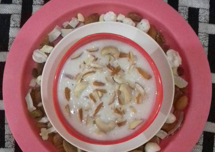 Recipe of Favorite Sama Rice Kheer Healthy and Tasty