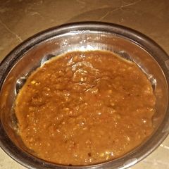 A picture of Special pakora chutney 🤤.