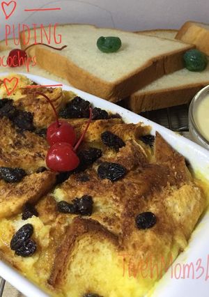 Foto resep Bread pudding chocochips