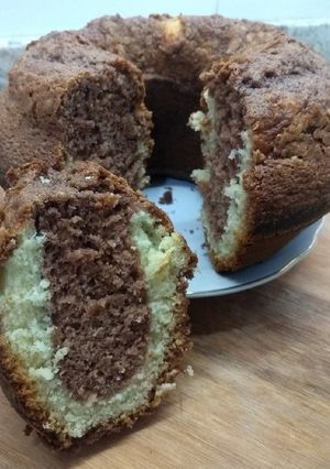 Una foto de Budín marmolado de Nesquik