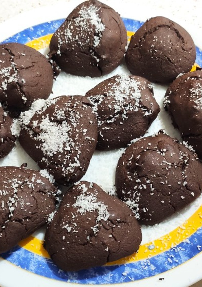 Una foto de Brownies de chocolate Fitness