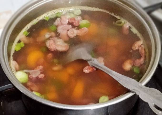Resep Sup Kacang merah sederhana, Sempurna