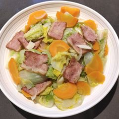 A picture of Stir Fry Napa Cabbage.