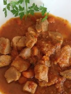 Una foto de Lomo guisado