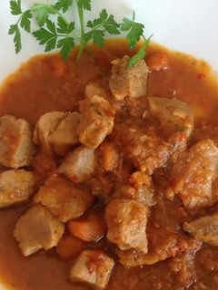 Una foto de Lomo guisado