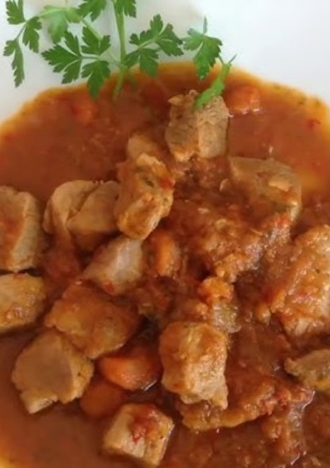 Una foto de Lomo guisado