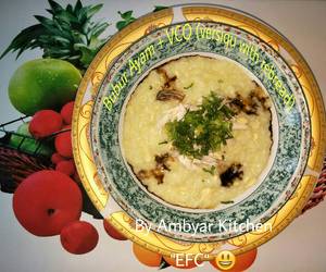 Cara Cepat Bubur Ayam  VCO versiqu with rebread recipe Paling Enak
